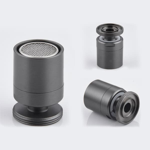 Vandhanelufter indvendig gevindlufter 24 mm Grey Grey