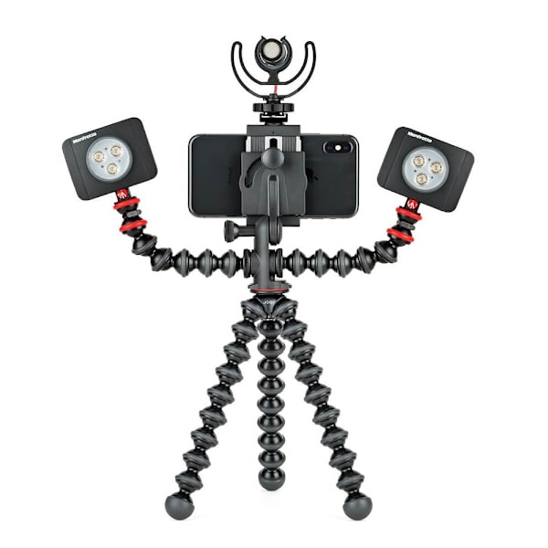 Stativkit Smartphone GorillaPod Mobile Rig Svart/Grå