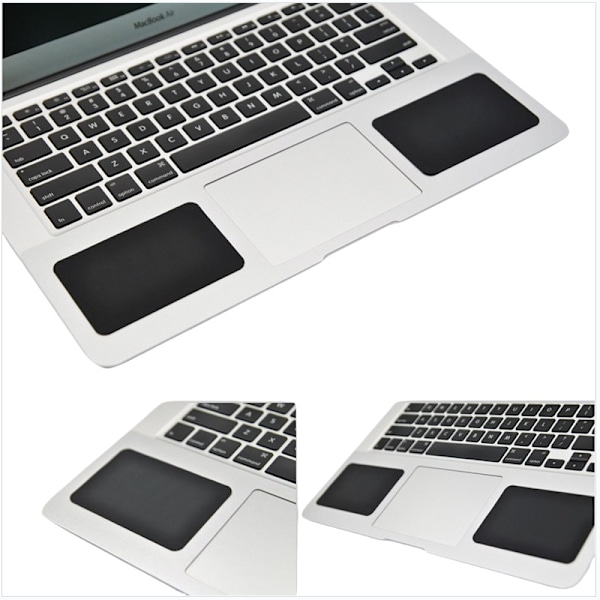 Bekvämt handledsstöd i silikon för MacBook Svart
