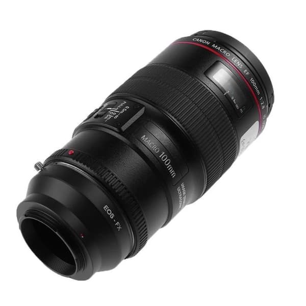 EOS-FX-objektiivin sovitin: Canon EOS -objektiivit Fuji FX -kameroihin