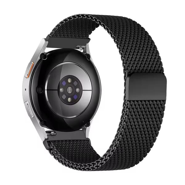 Milanese Loop Urrem til Smartwatches Black 20 mm Black 20 mm