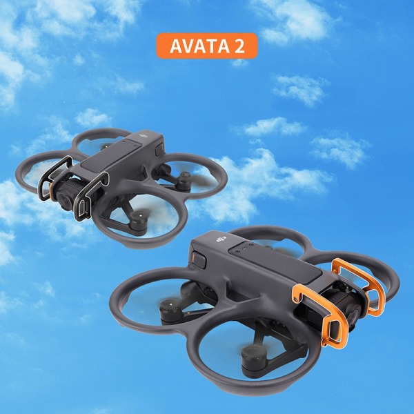 Stötfångare i aluminiumlegering för DJI Avata 2 Svart