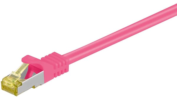 RJ45 patch-kaapeli S / FTP (PiMF), raakakaapelilla CAT 7.21688