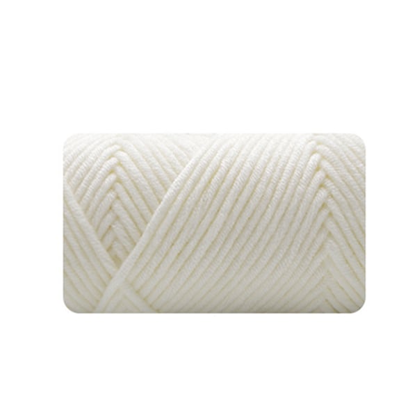 Chunky Yarn White White