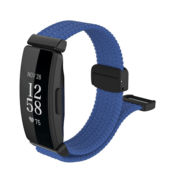 Nylon urrem til Fitbit Inspire 3 Blå