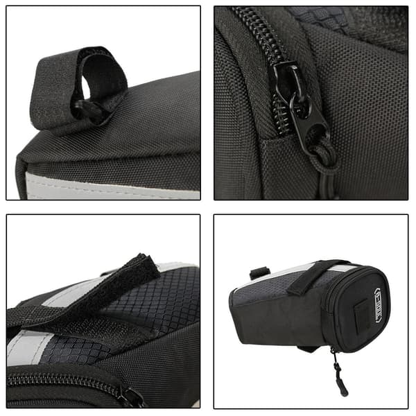 Cykelsadeltaske Black Black
