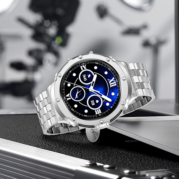 Klockarmband i rostfritt stål för Samsung Watch 5 Pro Silver