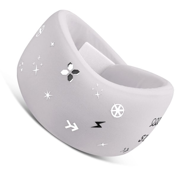 Memory Foam nakkepude for optimal nakkestøtte Grå