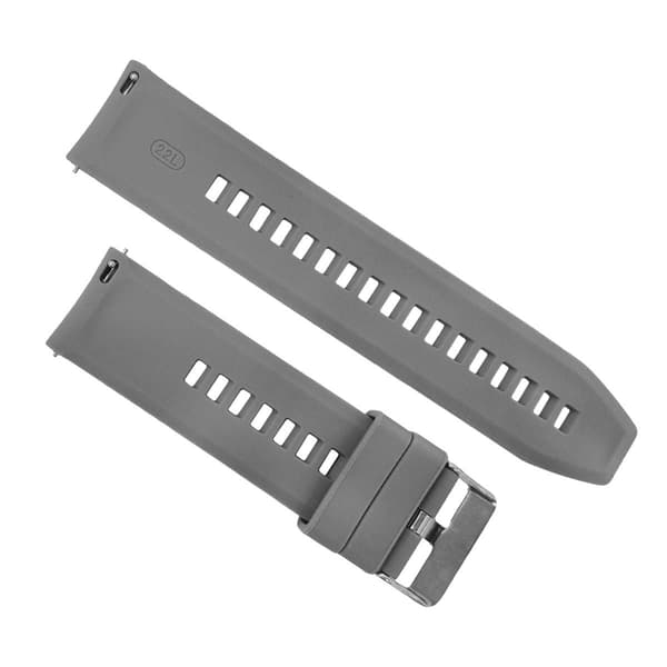 Klockarmband 22 mm Garmin/Huawei/Samsung Galaxy Watch Grey Grey