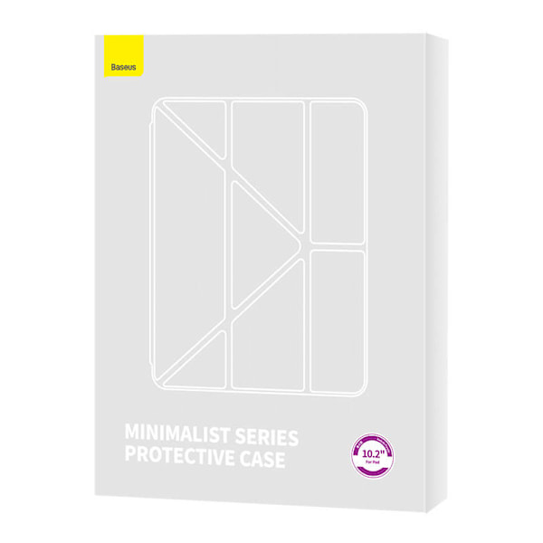 Baseus Minimalist Series IPad 10,2" skyddsfodral (lila)