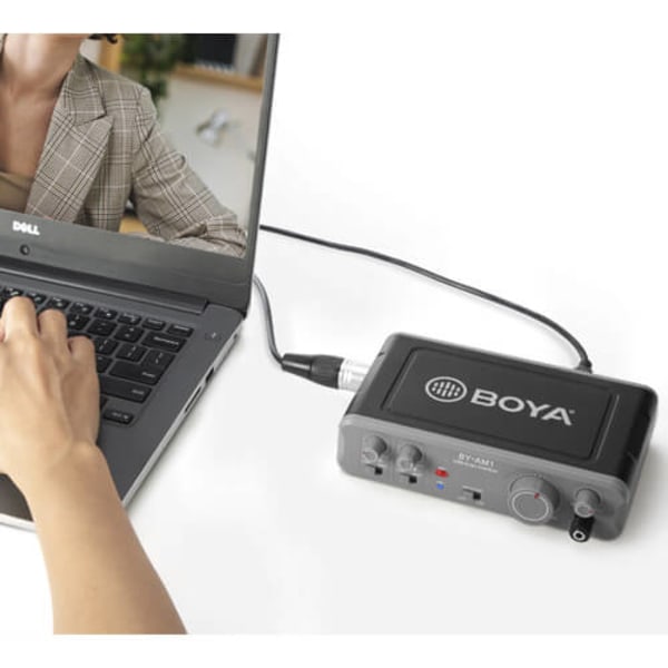 BOYA Mixer Audio BY-AM1 XLR 2-Kanals