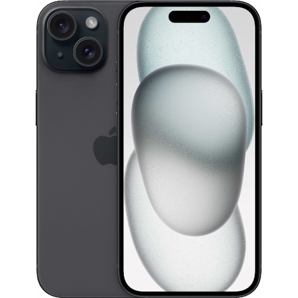 iPhone 15 128GB Black Svart