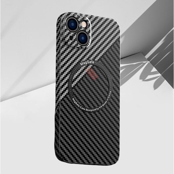 Ultra-tyndt etui i kulfiber til iPhone 14-serien iPhone 14 Plus