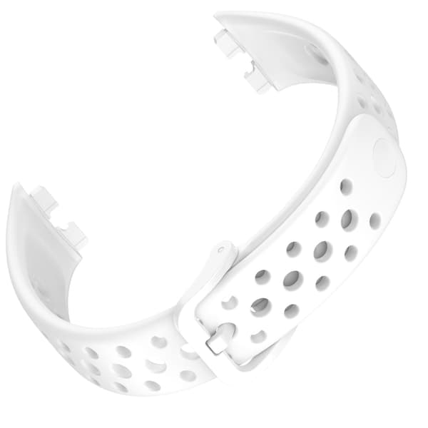 Silikone urrem til Huawei Band 8/9/10 White White