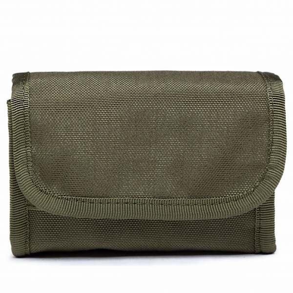 Taktisk Molle-påse i militärstil med 10 fack Grön
