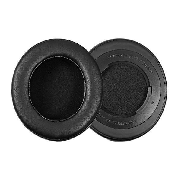 Ersättnings öronkuddar för Razer ManO'War 7.1 - Svart fårskinn (Singel)