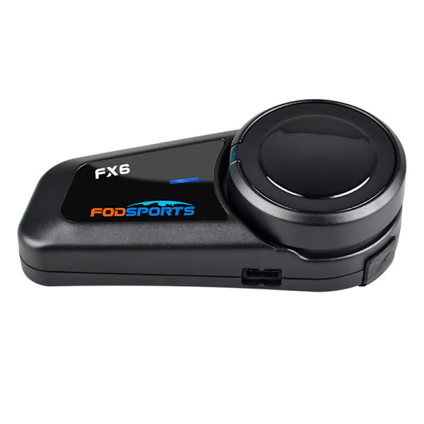 Fodsports FX6 motorcykel intercom tvåpack (svart)
