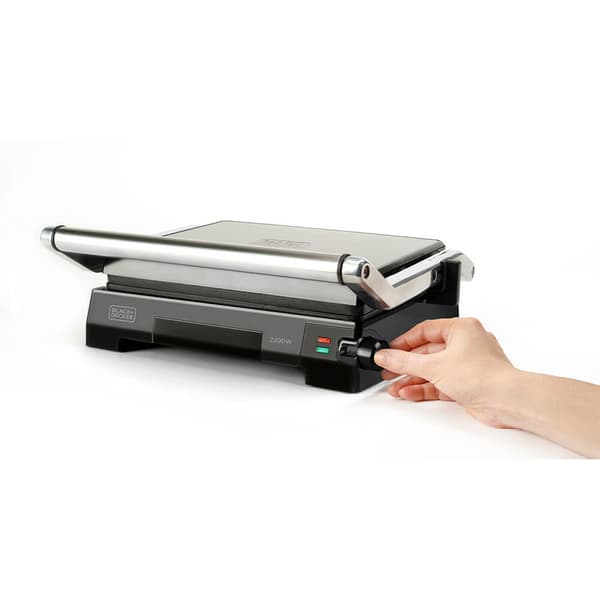 Bordgrill Temperaturkontrol 2200W Børstet