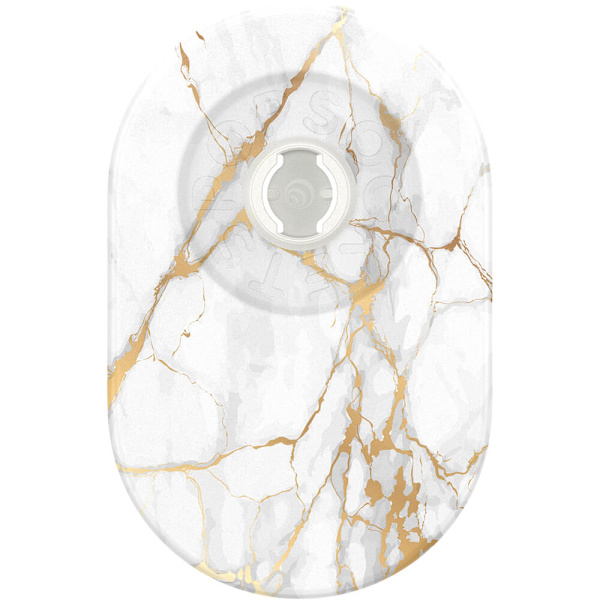 PopGrip För MagSafe Guld Lutz Marble