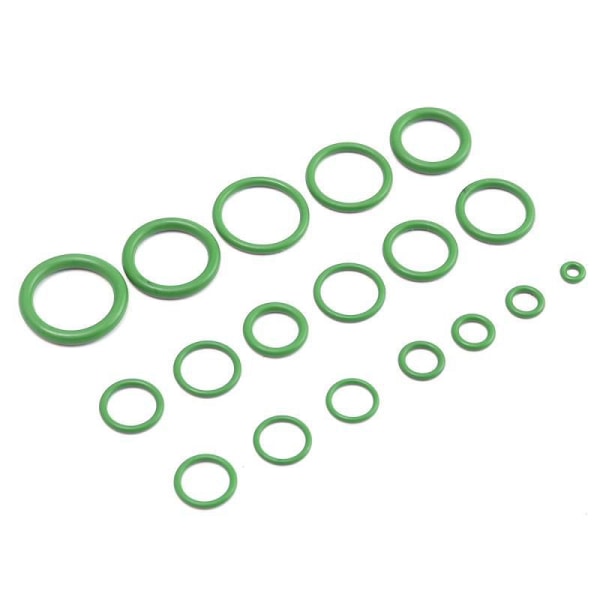O-ringar för bil luftkonditionering kompressor gummi 18 storleka