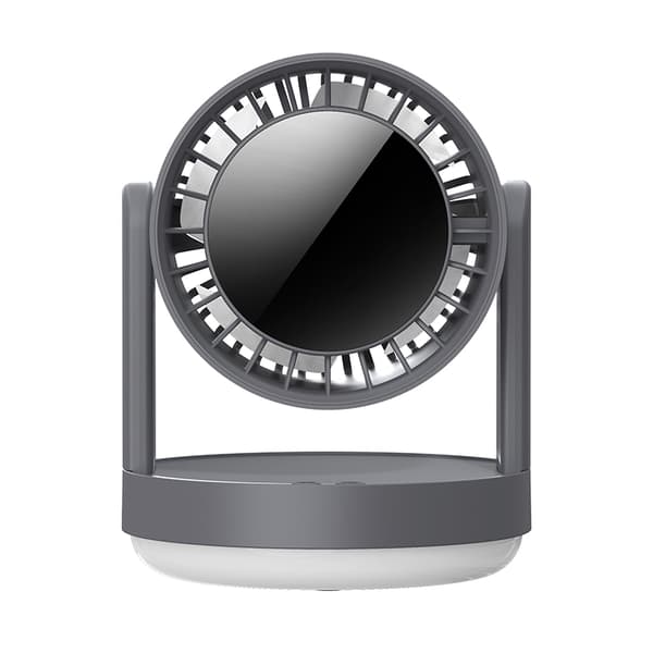 ZK06 Desktop Circulating Fan med natlys Black Black