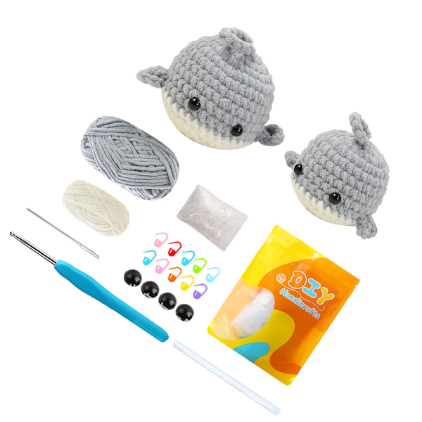Handgjort valhakningskit Grey Grey