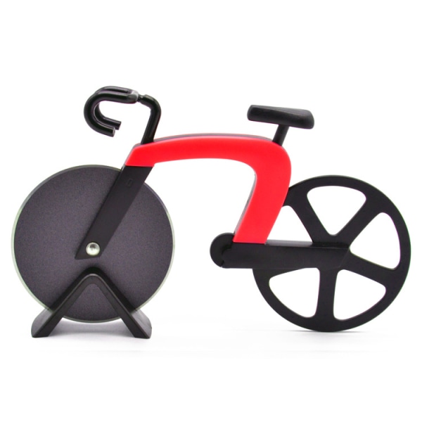 Cykel pizzaskärare, rostfri pizzakniv Modell B