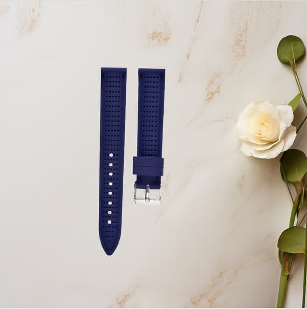 Silikonerem til Huawei GT3/Watch 4 Blue 20 mm Blue 20 mm