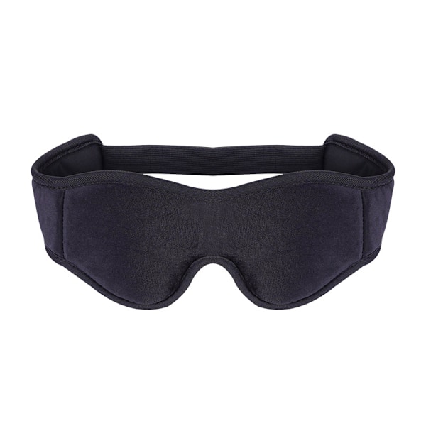 3D-søvnmaske med memoryskum - Sort