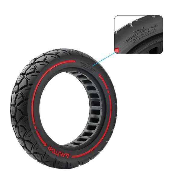 Off-Road-terrängdäck 10x2.5-44 slits för Ninebot G30-serien