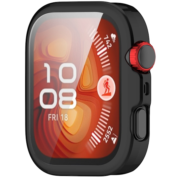 Huawei Watch Fit 4 Pro Fuld Dækning TPU Beskyttelsesetui Sort