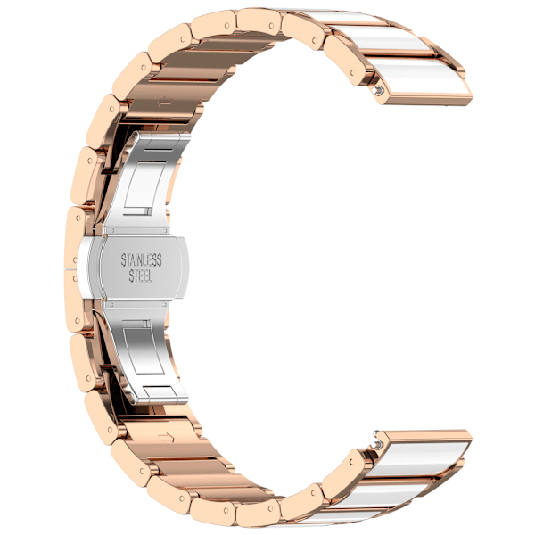 Keramisk rem til Huawei GT5 & GT5 Pro - 18 mm universal pasform Rose guld