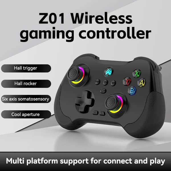 Z01 Mobil Spilcontroller til Flere Platforme Black Black