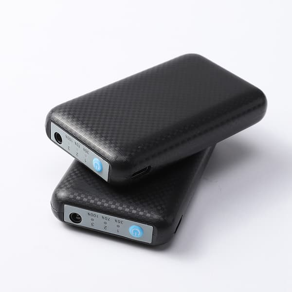 Akkulämmitteiset sukat 4000 mAh Black S Black S