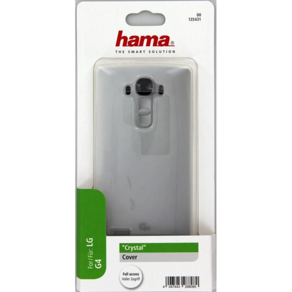 HAMA Mobilskal Crystal LG G4 Transparent