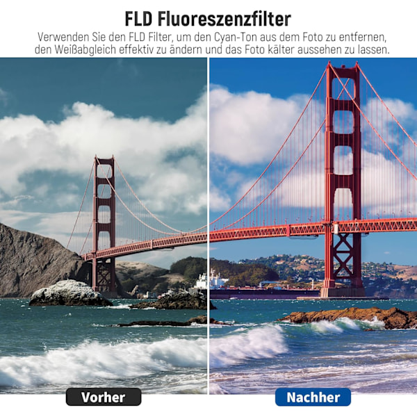 Makro-nærfilter sæt +1 +2 +4 +10 52 mm 52 mm