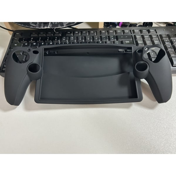 Silikoninen suojakotelo Sony Playstation Portal Remote Play -pel Musta