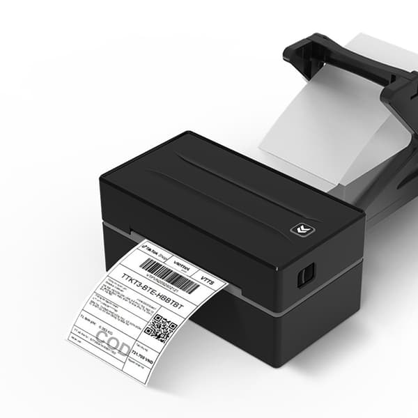 Y812 Termisk Etiketprinter - Højhastigheds USB & Bluetooth-tilslutning til Android/iOS