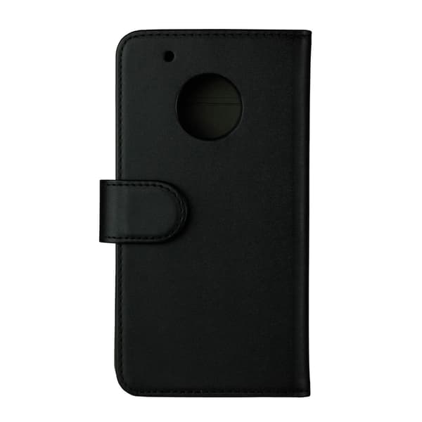 Wallet Moto G5 PLUS Sort