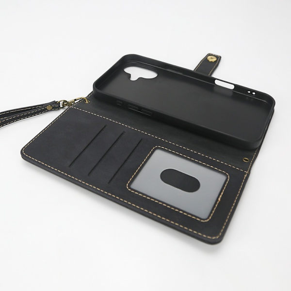 Plånboksfodral med Kortfack för iPhone 16-serien iPhone 16 Plus