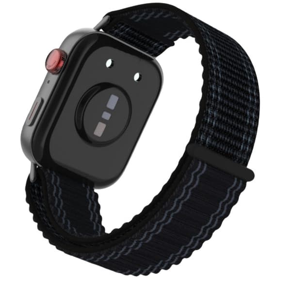 Huawei Fit 3 Klockarmband - Andningsbart Nylon Sportloop Black Black
