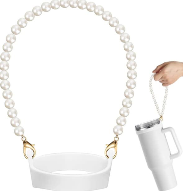 Kannettava Stanley Cup -pidike - Täydellinen lisävaruste Stanley Cup -mukillesi White White