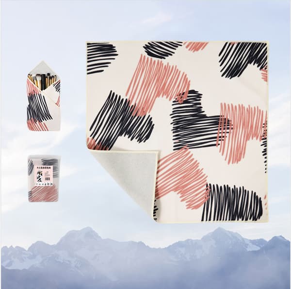 Selvklæbende makeuptaske, rejsevenligt design Multicolor 6 Multicolor 6