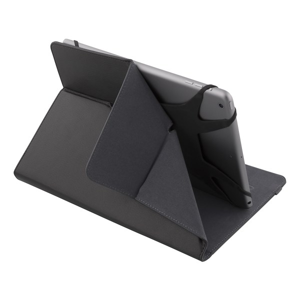 Universal tablet case 9/10.1" integrated stand, rotate