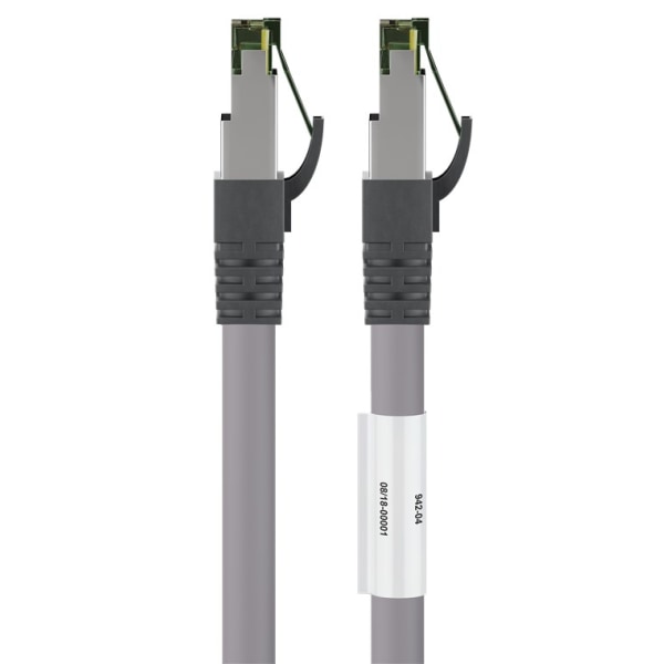 CAT 8.1 Patchkabel, S/FTP (PiMF), grå