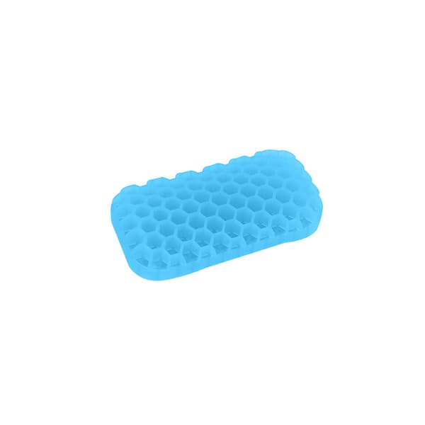 Bekvämt TPE Honeycomb Handledsstöd Blue Blue