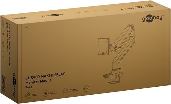 Single skärmfäste Gaming med gasfjäder