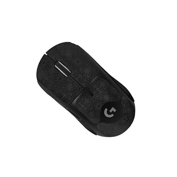 Forbedrede Grip Mouse Stickers til Logitech GPW2/GPW3 - Sort