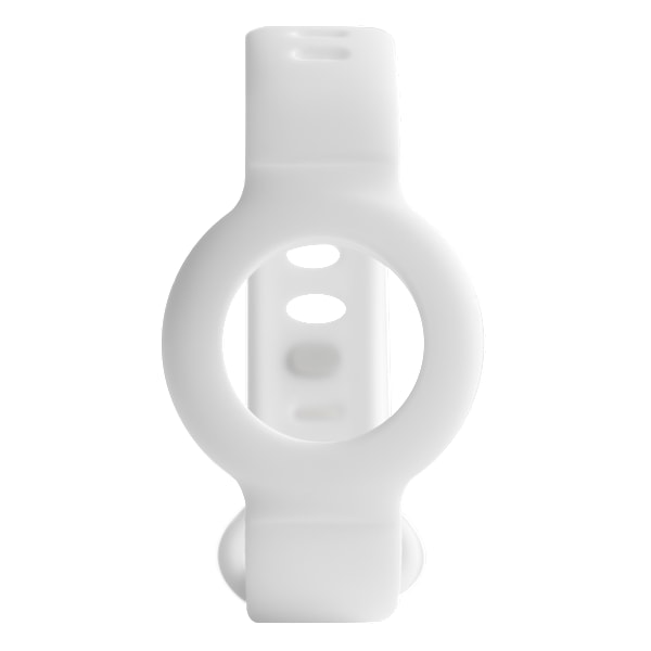 Apple AirTag silicone wristband, white