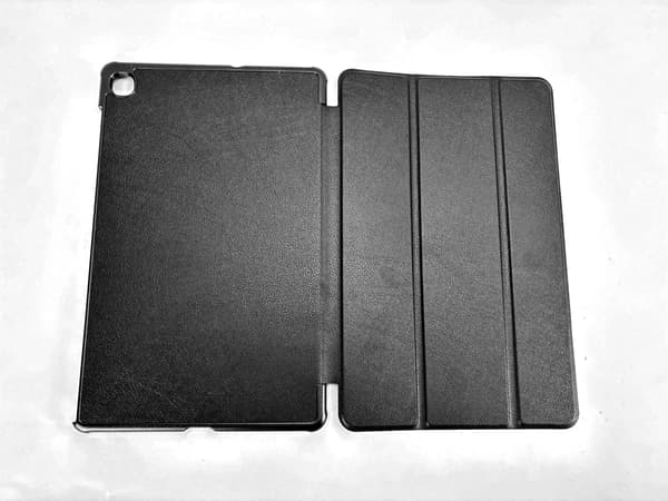 Slankt sort tre-foldigt etui til Samsung Tab S6 Lite 10.4